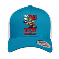 Anime Gym Motivational Retro Trucker Cap | Artistshot