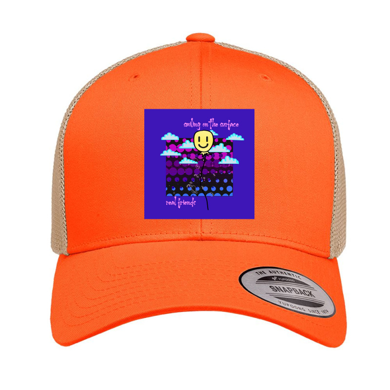 Smiling Balloon Retro Trucker Cap by OSWALDOLIMART | Artistshot