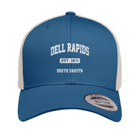 Dell Rapids South Dakota Sd Vintage State Athletic Style Tank Top Retro Trucker Cap | Artistshot