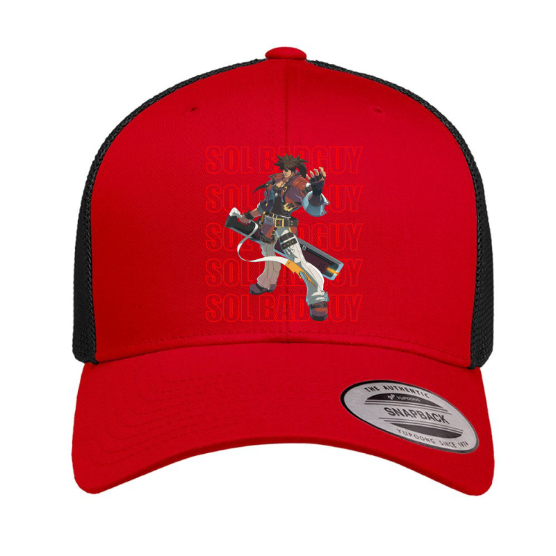 Guilty Gear Strive Sol Badguy Retro Trucker Cap by cm-arts | Artistshot