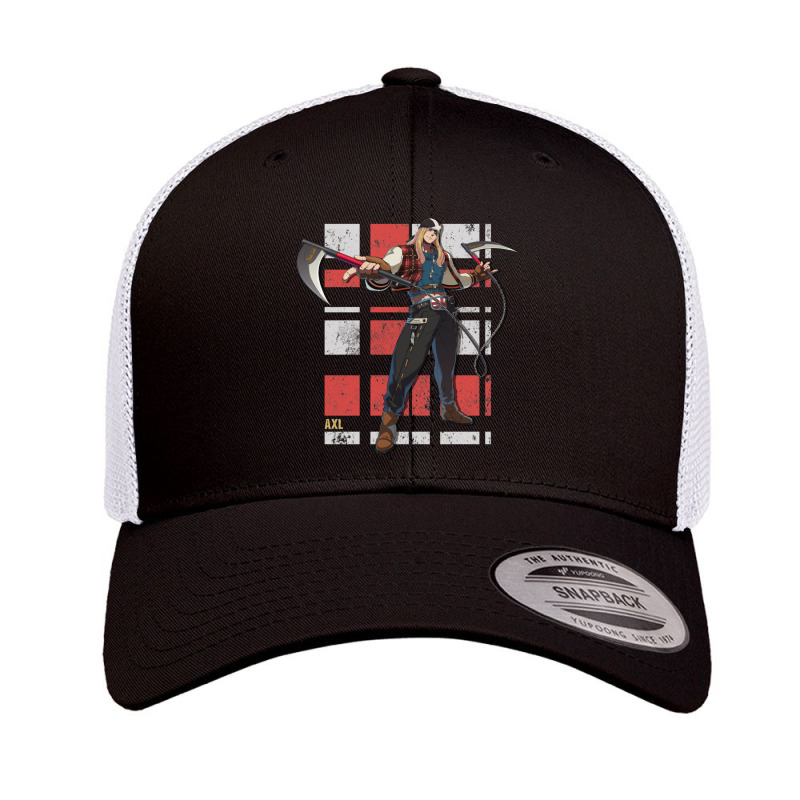 Guilty Gear Strive Axl Retro Trucker Cap by cm-arts | Artistshot