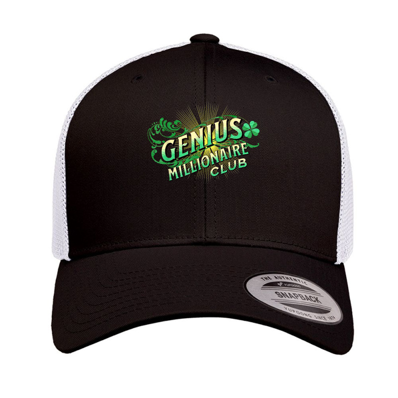 Genius Millionaire Club T Shirt Retro Trucker Cap by cm-arts | Artistshot