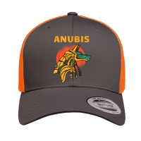 Anubis Ancient Egyptian Mythology Anubis Dog Head Symbol Retro Trucker Cap | Artistshot