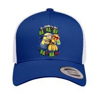 Despicable Me Minion Banana Present Christmas Retro Trucker Cap | Artistshot