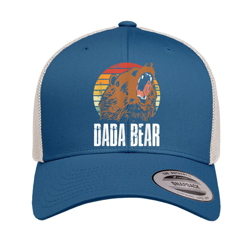 Dada Bear Camping Lover Daddy Father's Day Camping Trip T Shirt Retro Trucker Cap by cm-arts | Artistshot