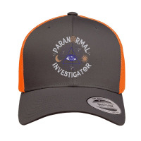 Paranormal Investigators Paranormal Home Investigators T Shirt Retro Trucker Cap | Artistshot