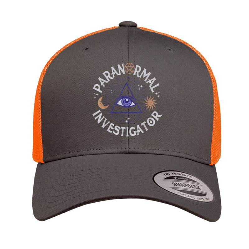 Paranormal Investigators Paranormal Home Investigators T Shirt Retro Trucker Cap by buske | Artistshot