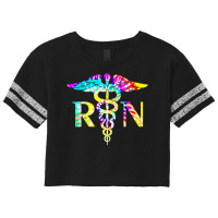 Nurse T  Shirt Lovely R N Registered Nurse Tie Dye T  Shirt Scorecard Crop Tee | Artistshot