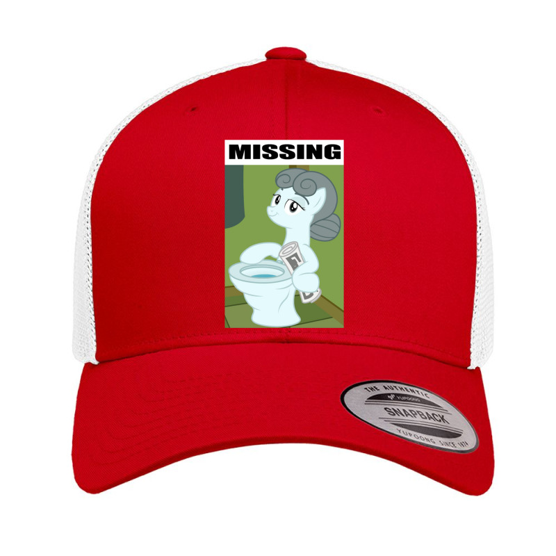 Missing Toilet Pony Horse Thing Retro Trucker Cap by cm-arts | Artistshot