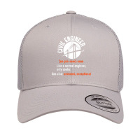 Civil Engineer Bridges Bridge Builder Construction Retro Trucker Cap | Artistshot