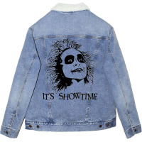 It's Show Time Unisex Sherpa-lined Denim Jacket | Artistshot