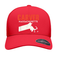 Carver Massachusett Usa State America Travel Bay Stater Seamless Cap | Artistshot