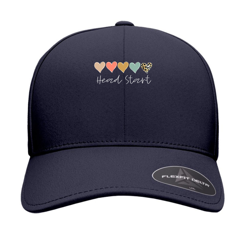 Leopard Hearts Teacher Student, Head Start Back To School Seamless Cap by thuhuong | Artistshot