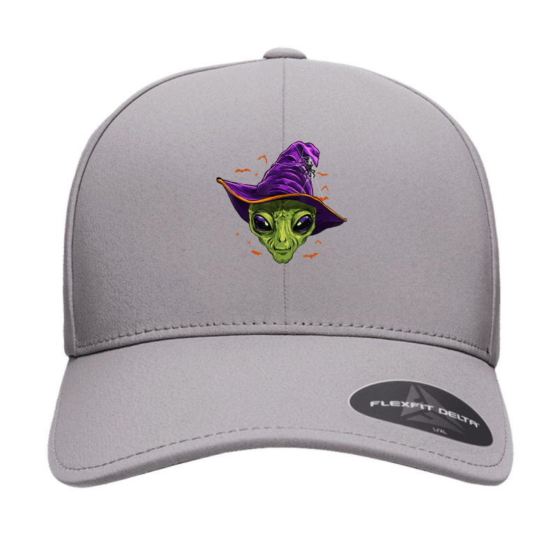 Alien Witch Halloween Ovni Lover Men Seamless Cap | Artistshot