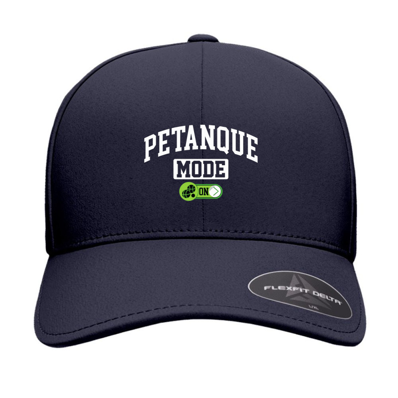 Petanque Mode On Funny Boules Petanque Player Coach Seamless Cap by cm-arts | Artistshot