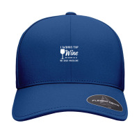 I Wanna Sip Wine And Ignore Winemaker Wine Seamless Cap | Artistshot