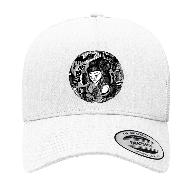 Circle Of The Geisha Yupoong Trucker Cap by femalesbaubles | Artistshot