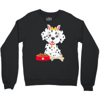 Dalmatian Dog Easter Ears T  Shirt Cute Dalmatian Dog Easter Ears Dalm Crewneck Sweatshirt | Artistshot