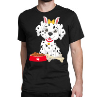 Dalmatian Dog Easter Ears T  Shirt Cute Dalmatian Dog Easter Ears Dalm Classic T-shirt | Artistshot