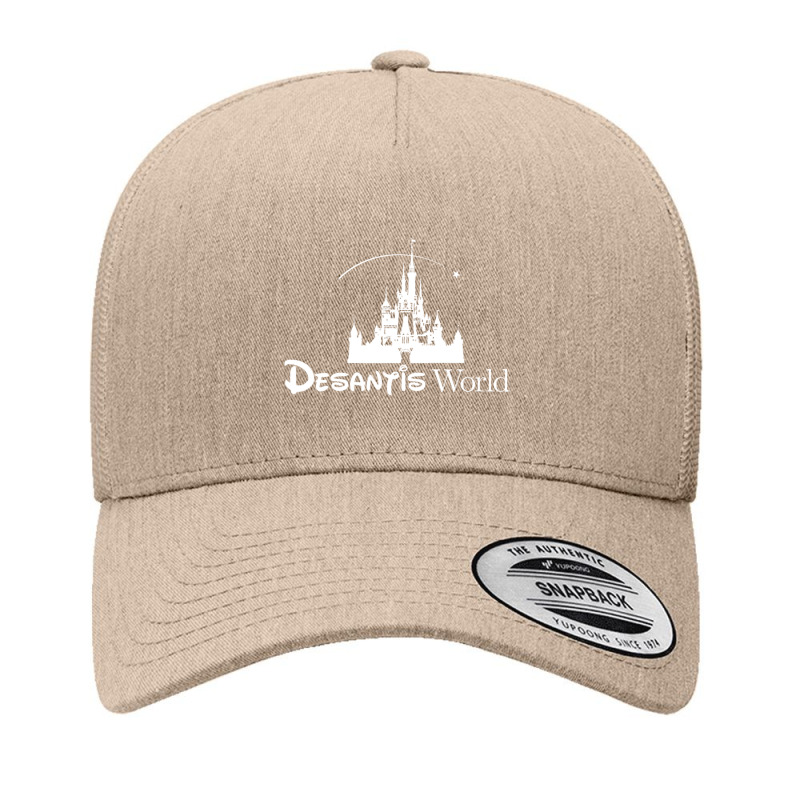 Desantis World Funny Anti Woke Corporation Theme Park Yupoong Trucker Cap | Artistshot