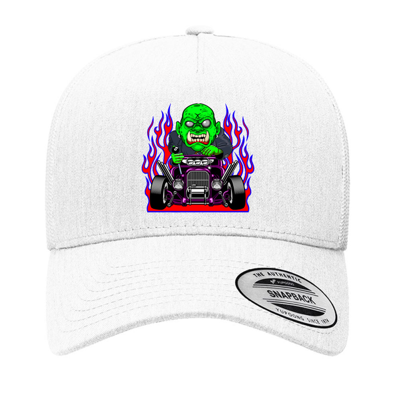 Hotrod 1 (fang) Yupoong Trucker Cap by Belton Fitts | Artistshot