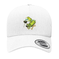 Frog-cookout-cartoon- Yupoong Trucker Cap | Artistshot