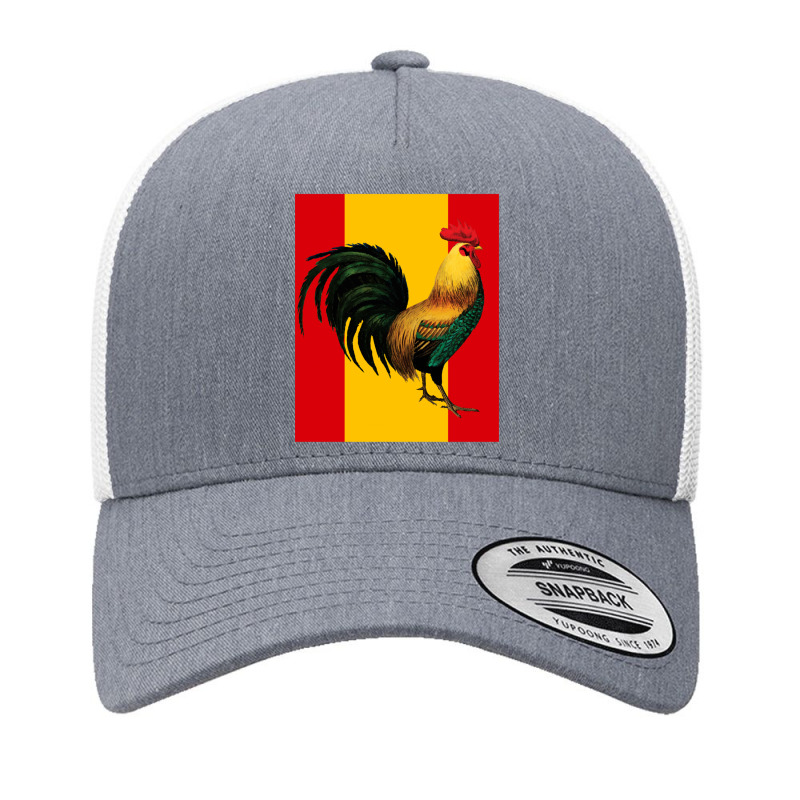 Spain Spanish Flag Cock Fight Game Fowl Yupoong Trucker Cap by GregoryBlaylock | Artistshot