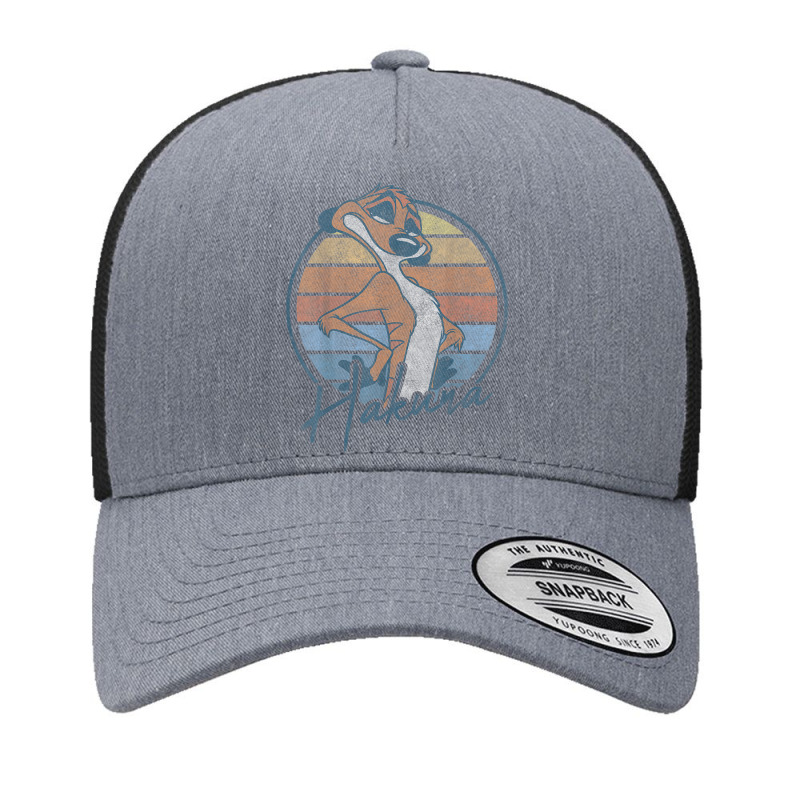 The Lion & King Timon Hakuna Retro Portrait Yupoong Trucker Cap by althubich | Artistshot