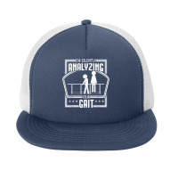 Physical Therapy Gait Analyzing Physiotherapy Therapist Gift Foam Snapback Hat | Artistshot