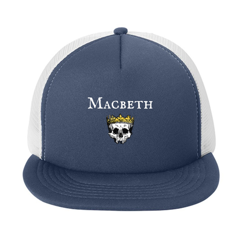 Macbeth Shakespeare Play Actor Foam Snapback hat by cm-arts | Artistshot