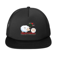 I Love You Mom Withe Cute Foam Snapback Hat | Artistshot