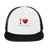 I Love Jintara Poonlarp Foam Snapback Hat | Artistshot