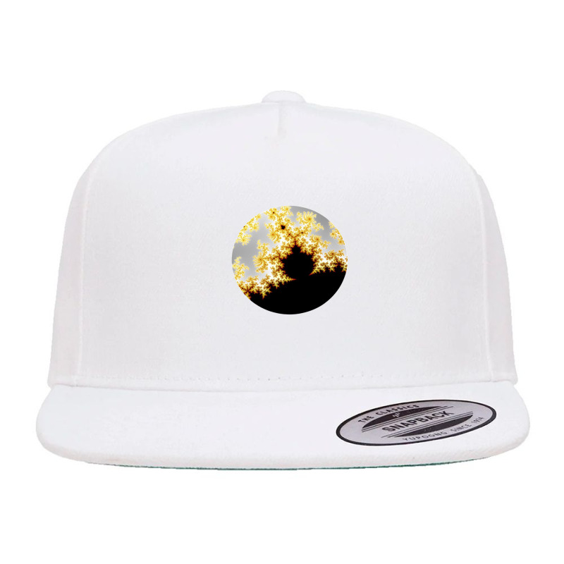 Eclipse Flower Pop Socket 5 panel snapback cap by cm-arts | Artistshot