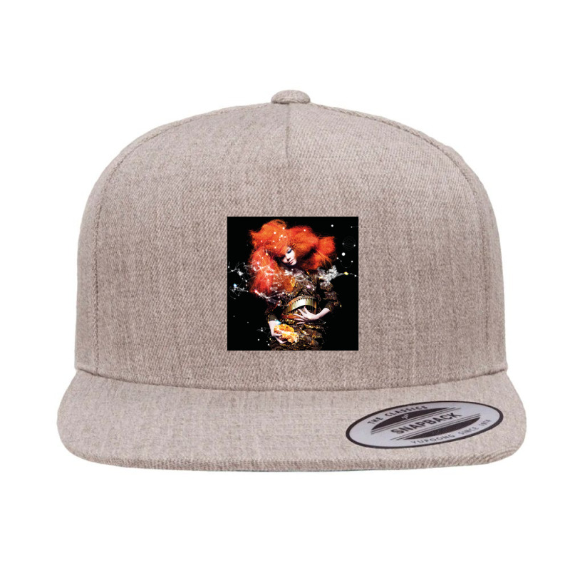 Bjork - Biophilia Album 5 panel snapback cap by DonnaClifton | Artistshot