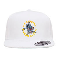 Happy Norooz Artistic Greeting With Blackmoor Goldfish 5 Panel Snapback Cap | Artistshot