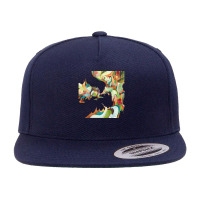 Metaphorical Music Nujabes Png Remastered 5 Panel Snapback Cap | Artistshot