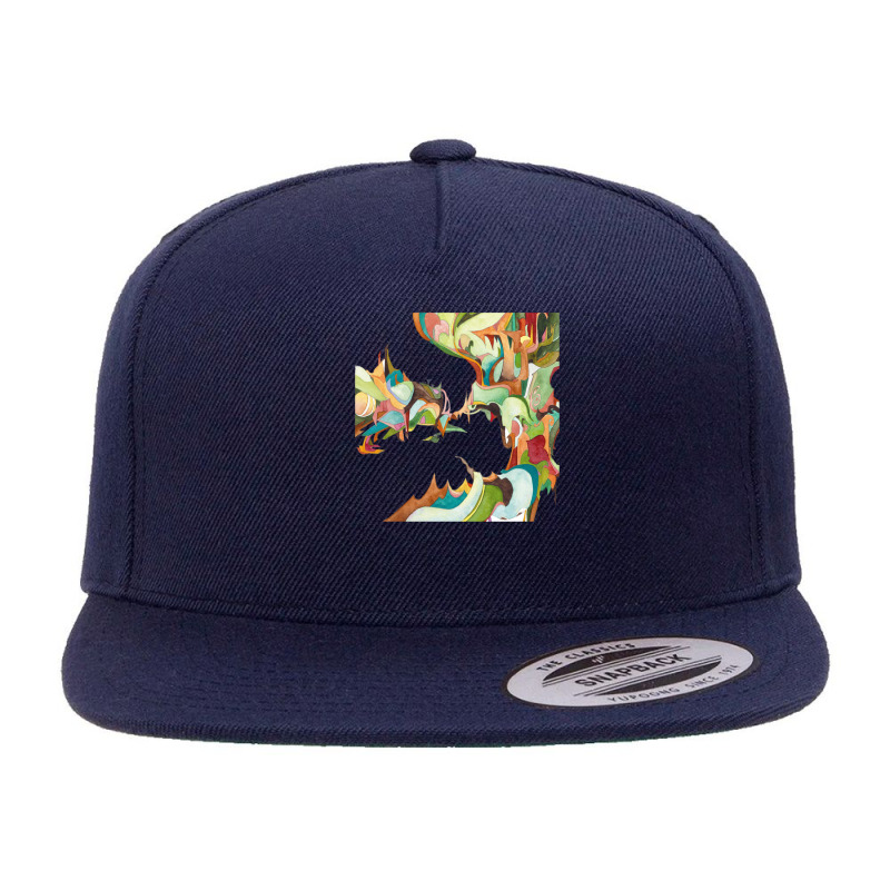 Metaphorical Music Nujabes Png Remastered 5 Panel Snapback Cap | Artistshot