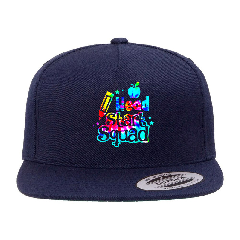 Tie Dye Head Start Squad Back To School Teachers Kids T Shirt 5 panel snapback cap by cm-arts | Artistshot