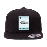 Station Wagon Mexican Cards T Shirt 5 Panel Snapback Cap | Artistshot