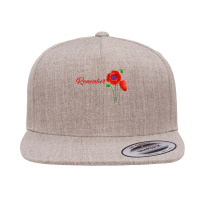 Veterans Day Gift, Flanders Field, The Red Poppy, Remember T Shirt 5 Panel Snapback Cap | Artistshot