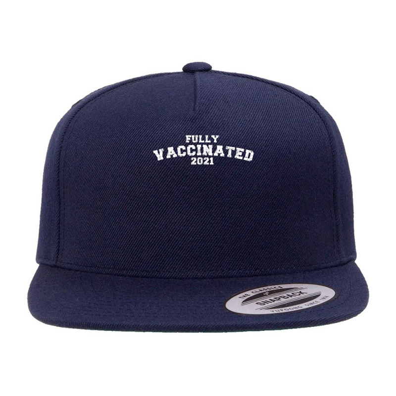 Vaccinated Tshirt Vaccinated 2021 T Shirt 5 panel snapback cap by cm-arts | Artistshot