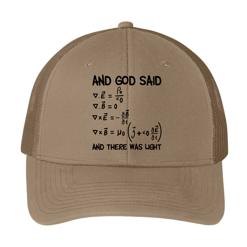 Maxwell Equations And God Said And There Was Light Pullover Hoodie Pa Trucker Cap by cm-arts | Artistshot