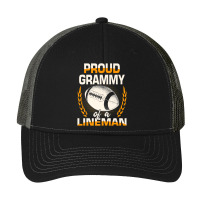 American Football Proud Grammy Of A Lineman Family Pa Trucker Cap | Artistshot