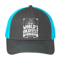 D&d Worlds Okayest Barbarian Pa Trucker Cap | Artistshot