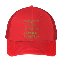 Combat Engineer Smiles Usa Military Sapper Premium Pa Trucker Cap | Artistshot