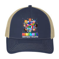 Hispanic Heritage Month Latin American Flag Kids Boys Girls T Shirt Pa Trucker Cap | Artistshot