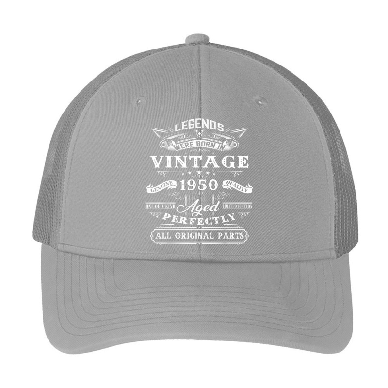 72nd Birthday Vintage For Legends Born 1950 72 Yrs Old Pa Trucker Cap by cm-arts | Artistshot