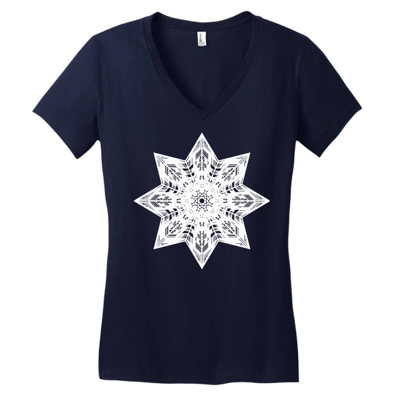 Mandala Art T  Shirt Mandala Magic Circle T  Shirt Women's V-Neck T-Shirt by celebrityforth | Artistshot