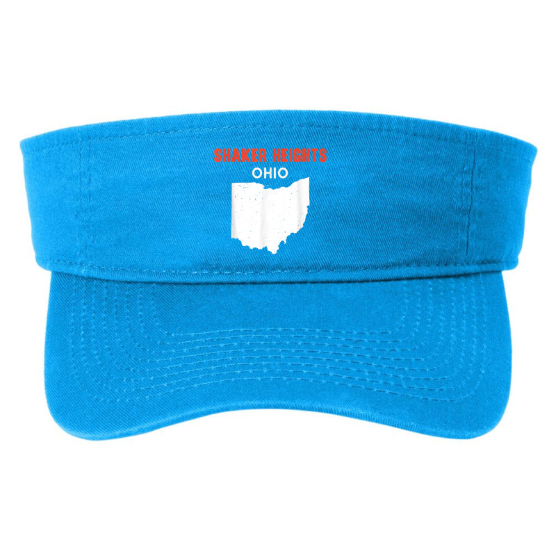 Shaker Heights Ohio Usa State America Travel Ohioan Fashion Visor by Bewitch | Artistshot