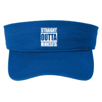 Straight Outta Minnesota Patriotic Minnesota State Fashion Visor | Artistshot